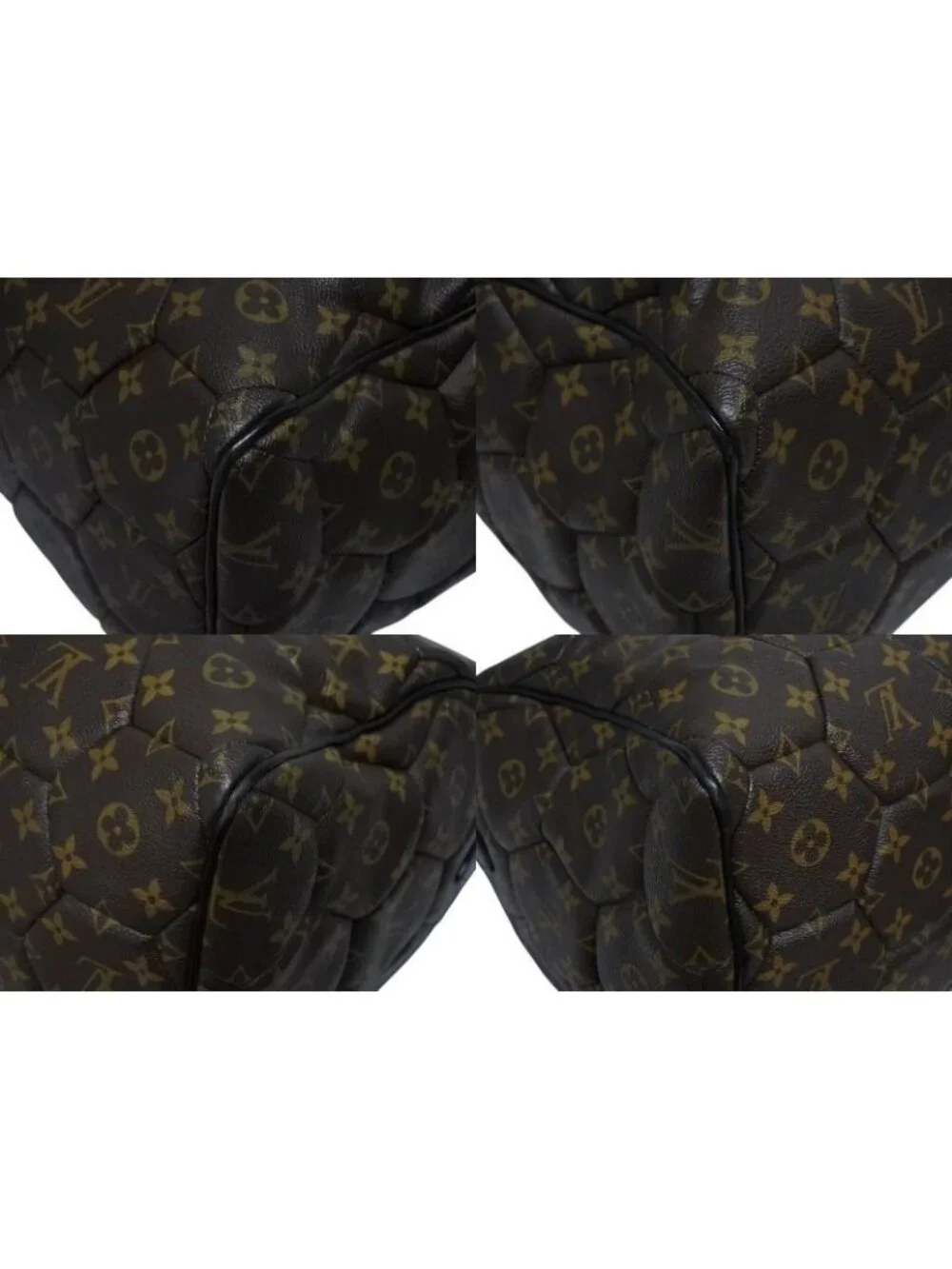 Louis Vuitton Keepall Bandouliere 45 Boston Bag Monogram Macassar Hexagon